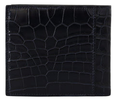 Dolce & Gabbana Elegant Exotic Leather Bifold Wallet
