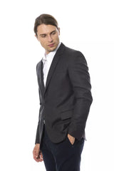 Verri Gray Wool Mens Blazer