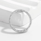 925 Sterling Silver Zircon Ring