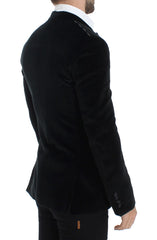 Black striped slim MARTINI blazer