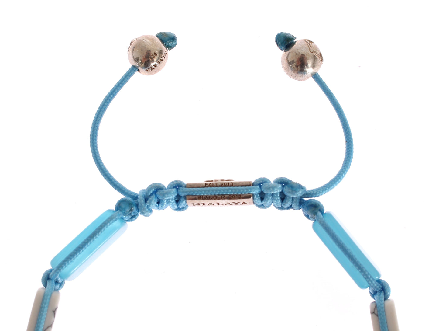 CZ Opal Howlite 925 Bracelet