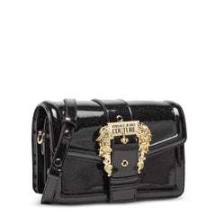 Versace Jeans Black Shinny Leather