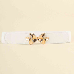 Alloy Buckle Elastic Belt