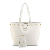 Versace Jeans White Tall Satchel