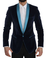 Blue GOLD Slim Fit Cotton Blazer Jacket