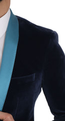 Blue GOLD Slim Fit Cotton Blazer Jacket