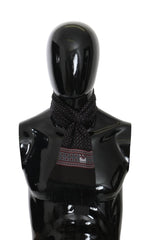 Brown Baroque Fringe Wrap Shawl Silk Scarf