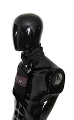 Brown Baroque Fringe Wrap Shawl Silk Scarf