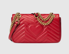 GG Marmont Matelassé Small Leather Shoulder Bag