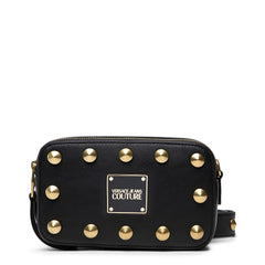 Versace Jeans Gold Studded Shoulder Bag