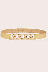 Chain Detail PU Belt