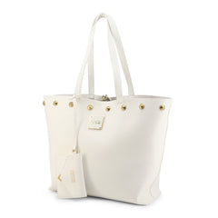Versace Jeans White Tall Satchel
