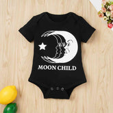 MOON CHILD Graphic Round Neck Onesie