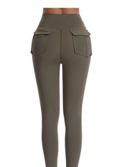 Wide Waistband High Waist Active Pants