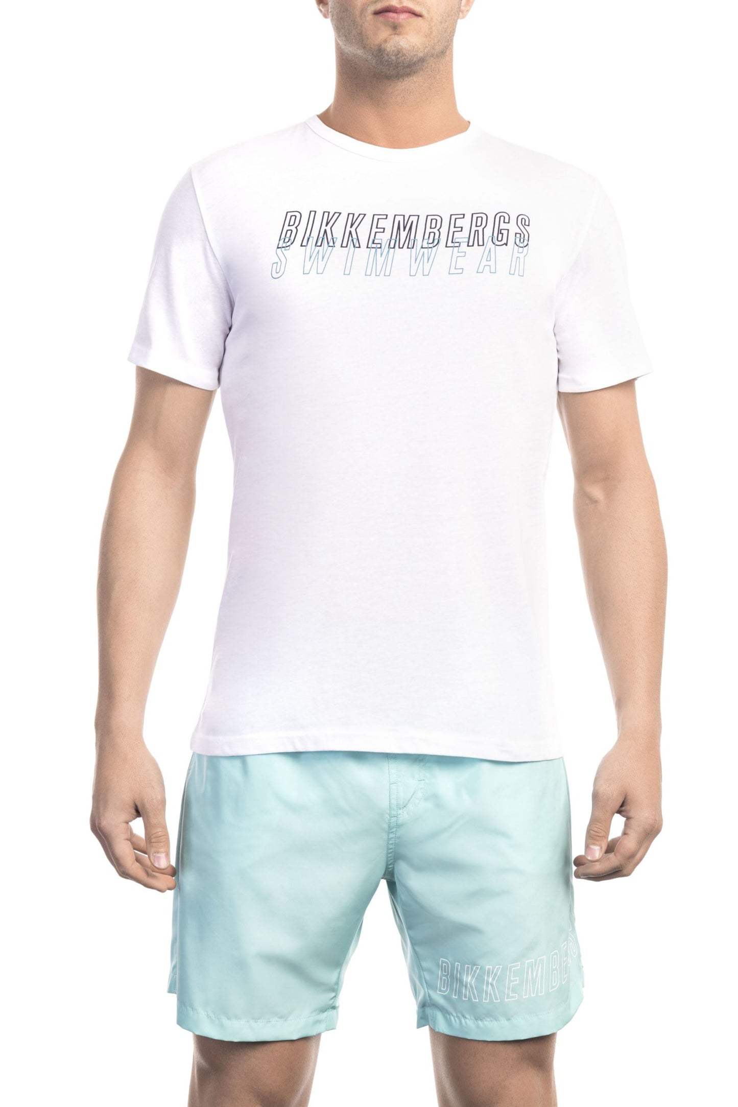 W H I T E Beachwear T-Shirt