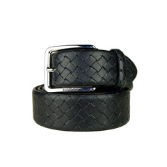 Black Calf Leather Belt