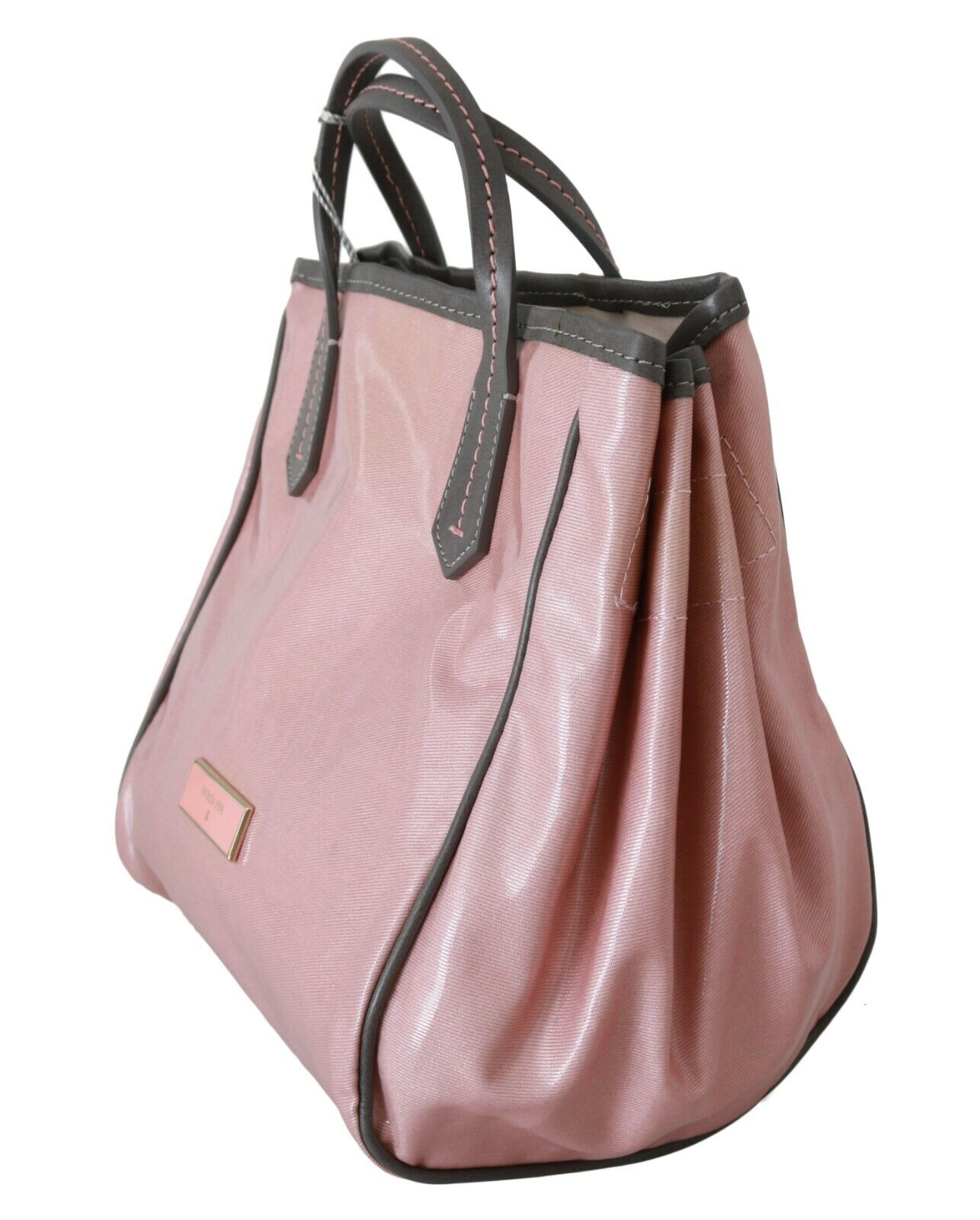 Pink Handbag Shoulder Tote Leather Bag