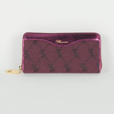 Purple Leather Wallet