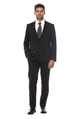 Verri Slim Fit Nero Suit (Black) - New