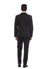 Verri Slim Fit Nero Suit (Black) - New