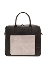 Black Grey Briefcase Bag
