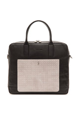 Black Grey Briefcase Bag