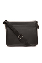 Black Grey Messenger Bag