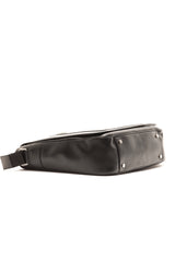 Black Grey Messenger Bag