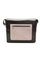 Black Grey Messenger Bag