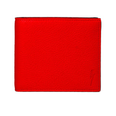 Neil Barrett Red Leather Men's Wallet