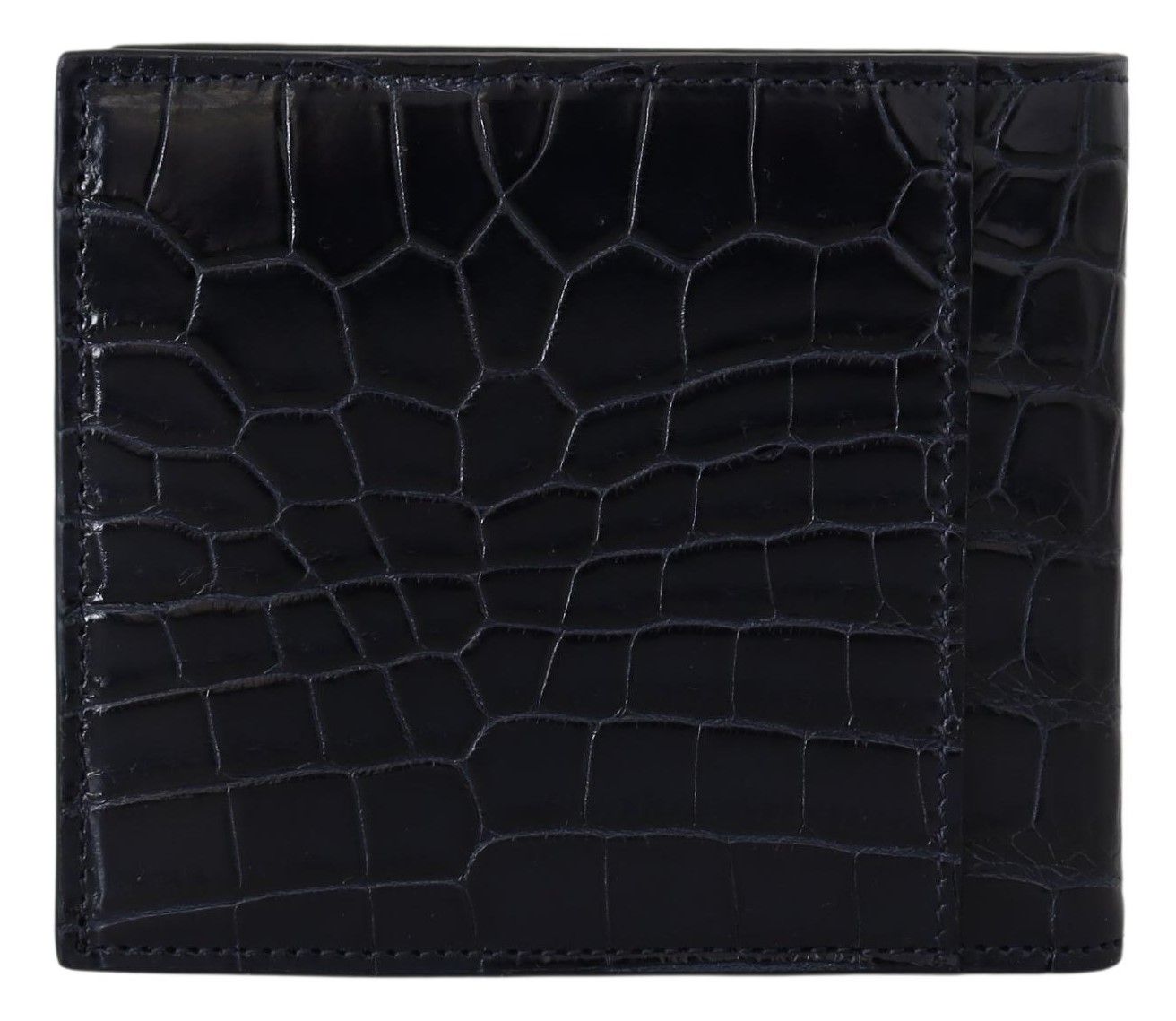 Dolce & Gabbana Elegant Exotic Leather Bifold Wallet