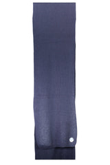 North Sails Elegant Blue Scarf with Distinctive Logo Detail