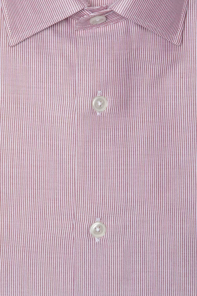 Robert Friedman Pink Cotton Men Shirt