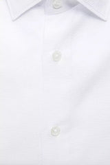 Robert Friedman White Cotton Men's Shirt