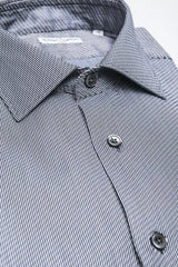 Robert Friedman Blue Cotton Men Shirt