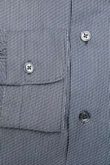 Robert Friedman Blue Cotton Men Shirt