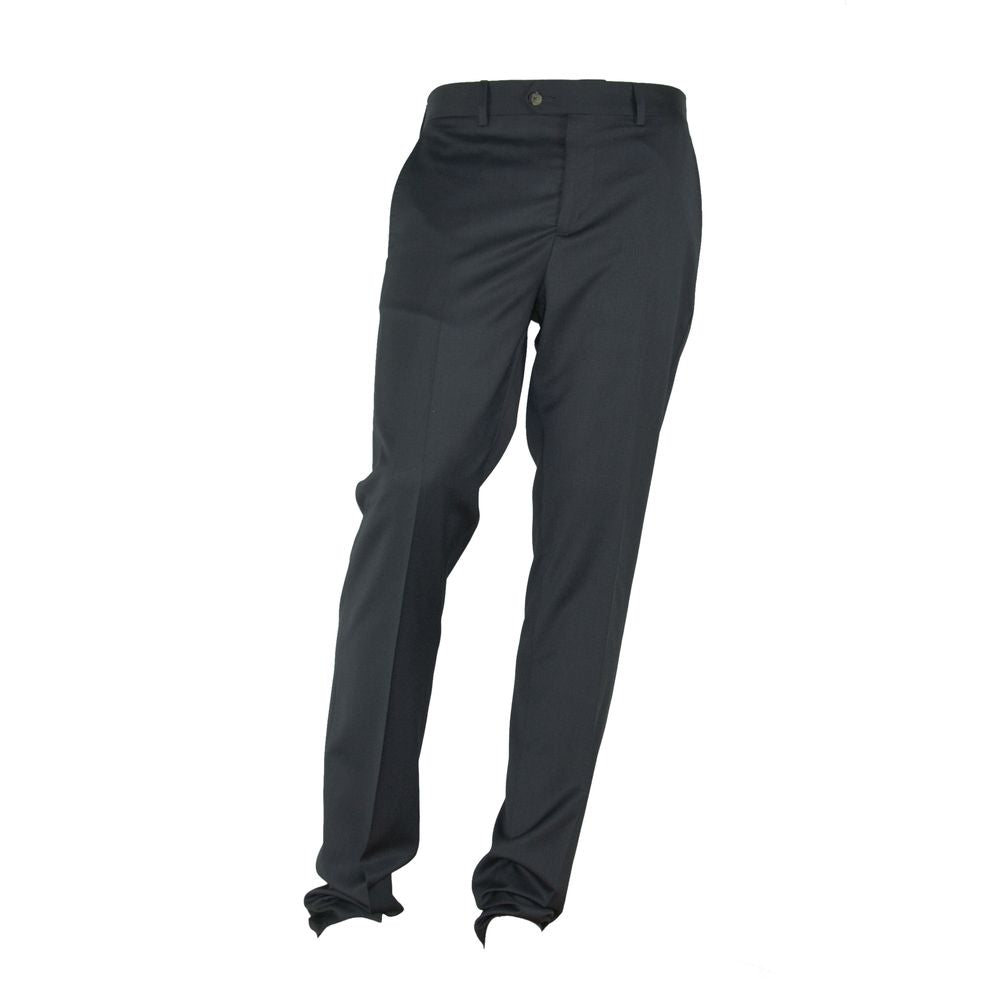 Made in Italy Elegant Italian Gray Trousers