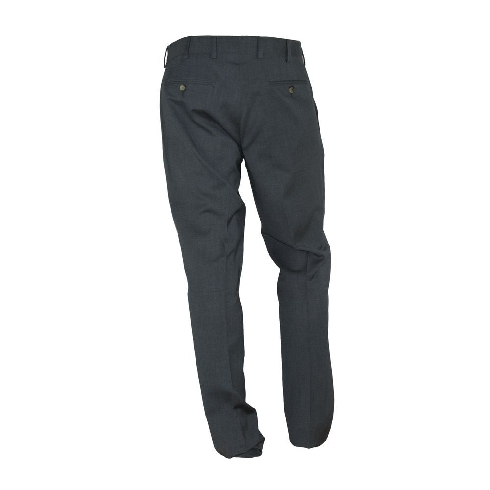 Made in Italy Elegant Italian Gray Trousers