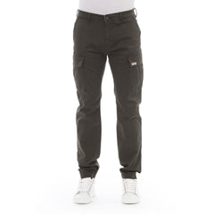 Baldinini Trend Army Cotton Men Cargo Trouser