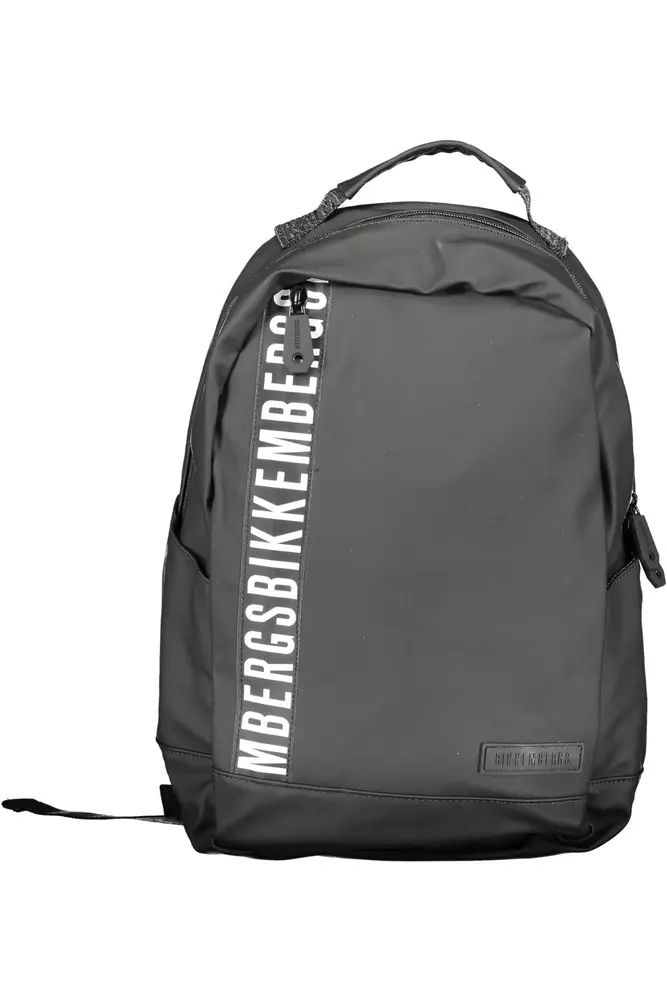 Bikkembergs Urban Elite Black Backpack with Laptop Compartment