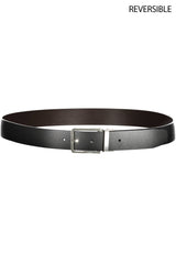 Calvin Klein Reversible Leather Belt in Black and Brown