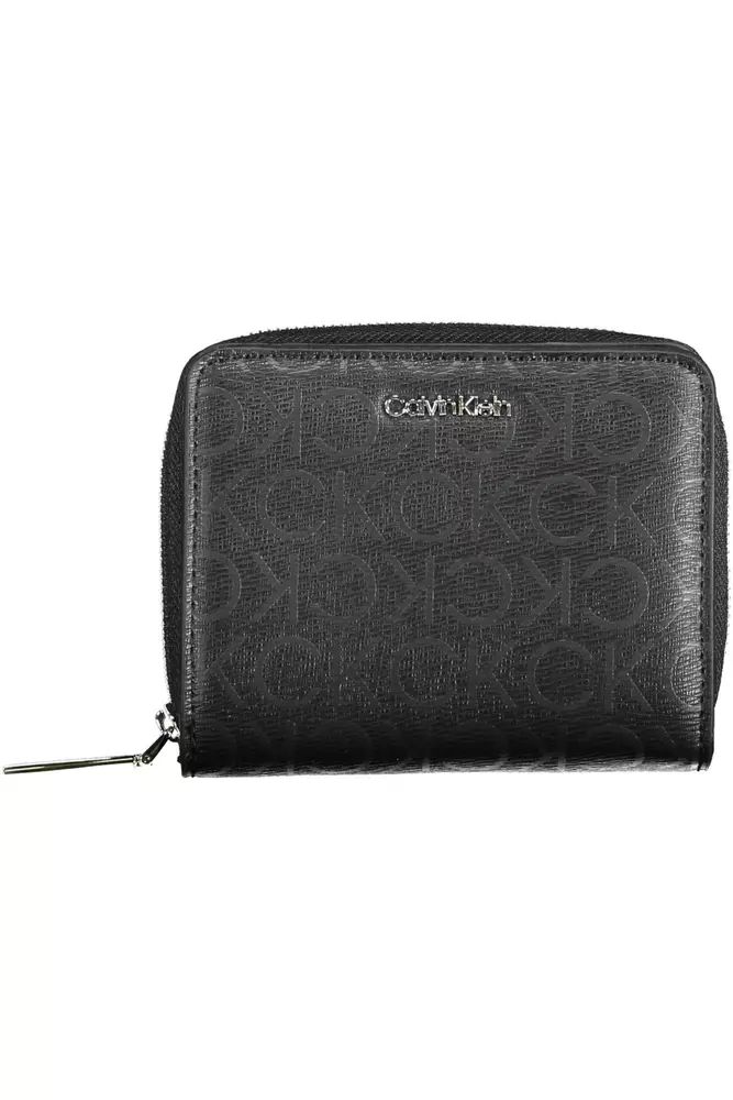 Calvin Klein Elegant Black Wallet with RFID Block & Coin Purse