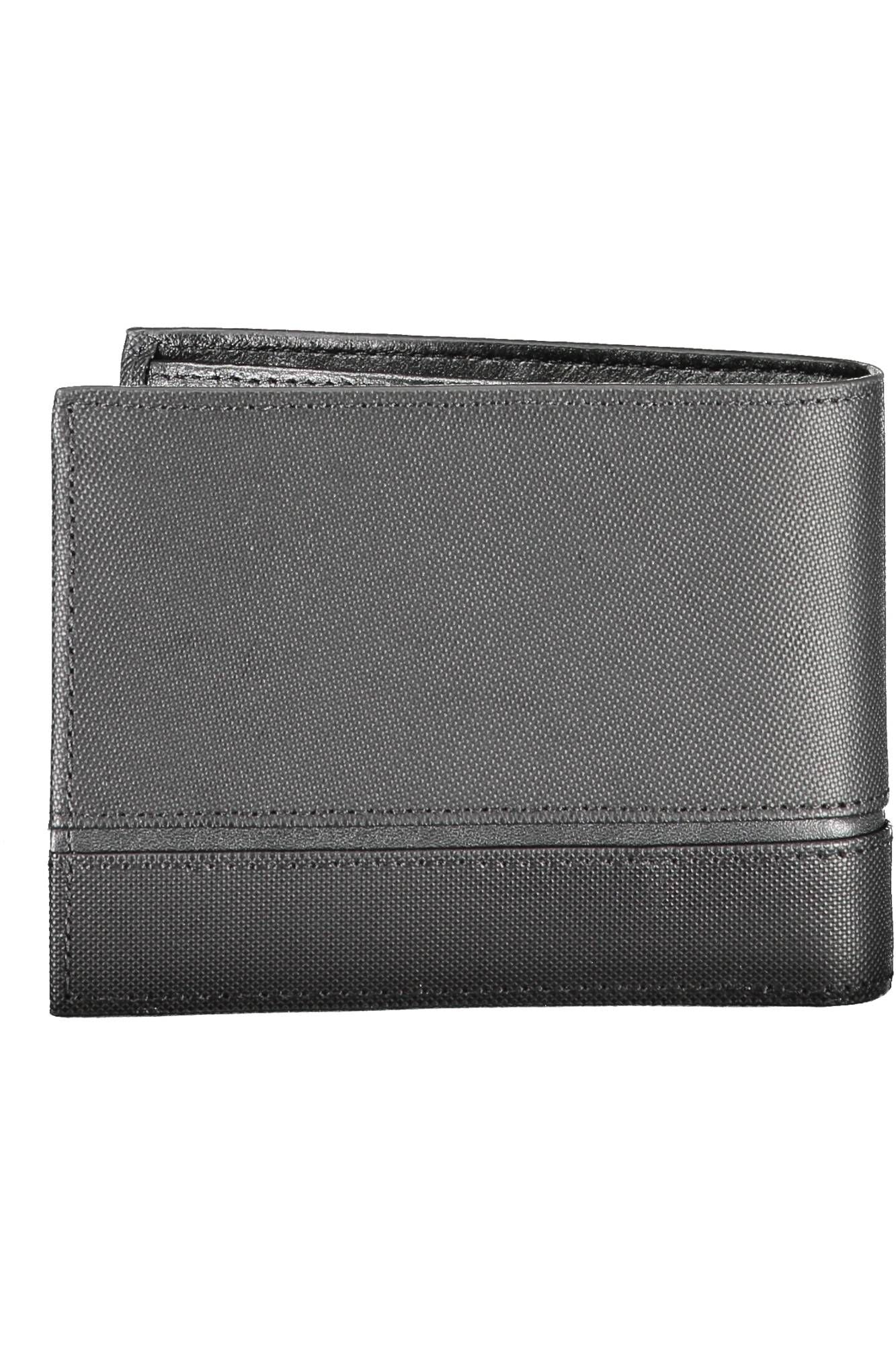 Calvin Klein Sleek Black Leather Wallet with RFID Block