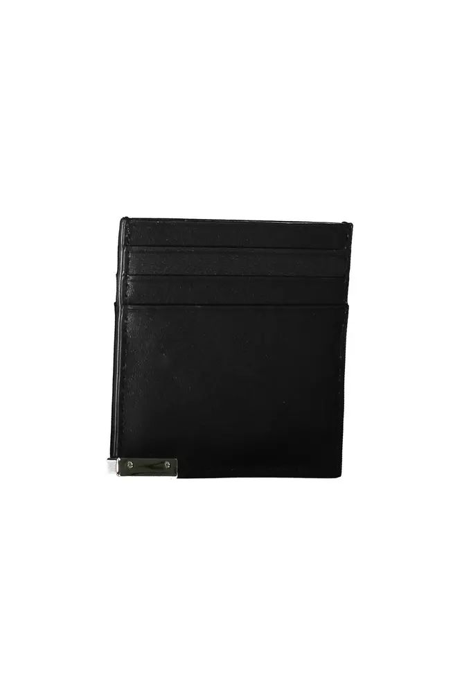 Calvin Klein Sleek Black Polyethylene Cardholder