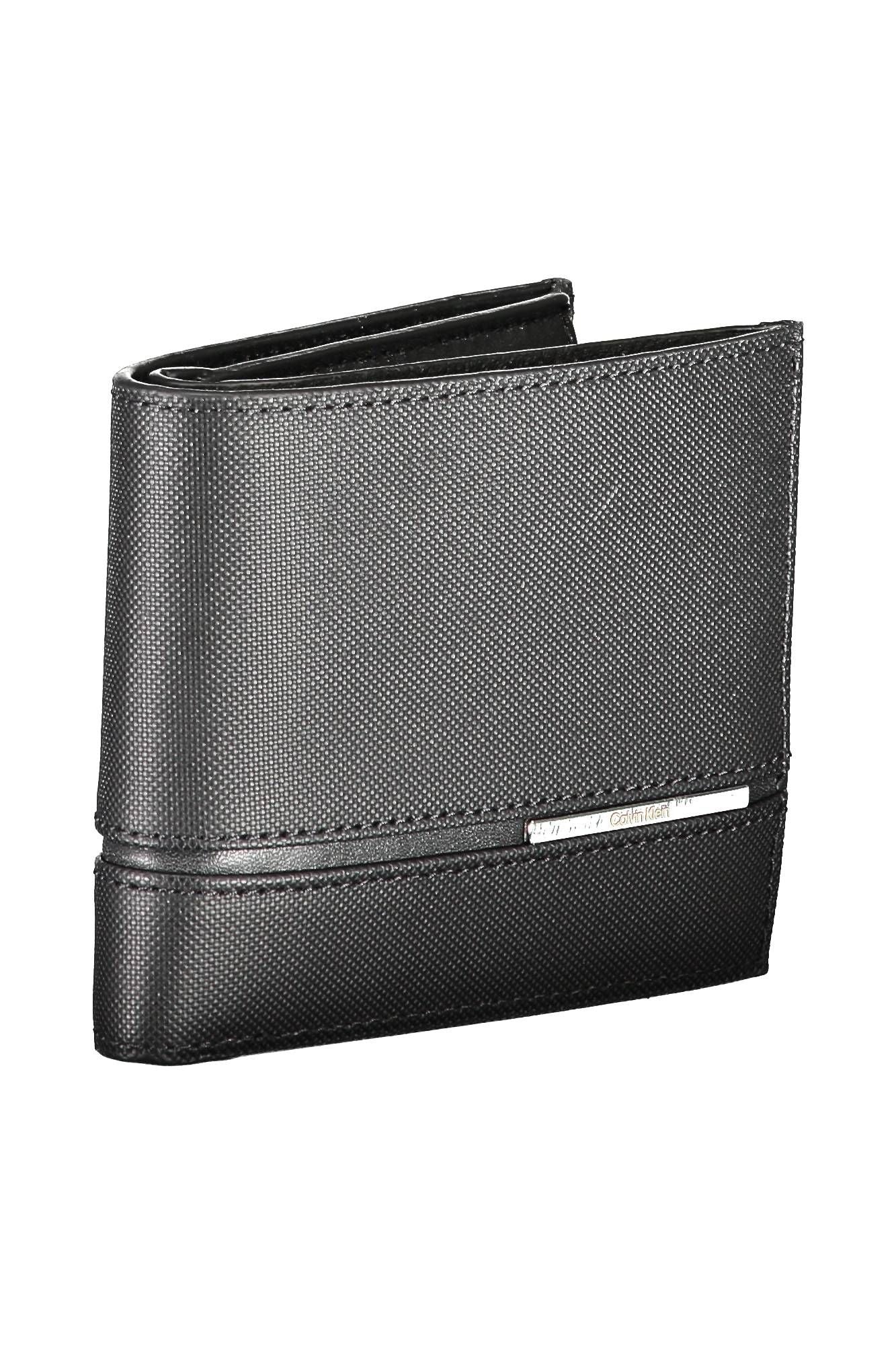 Calvin Klein Elegant Black Leather RFID Wallet