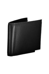 Calvin Klein Sleek Black Leather Wallet with RFID Blocker