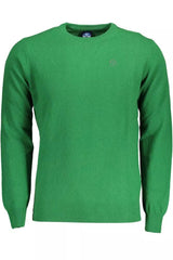 North Sails Chic Green Wool-Blend Sweater for Men
