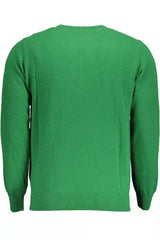North Sails Chic Green Wool-Blend Sweater for Men