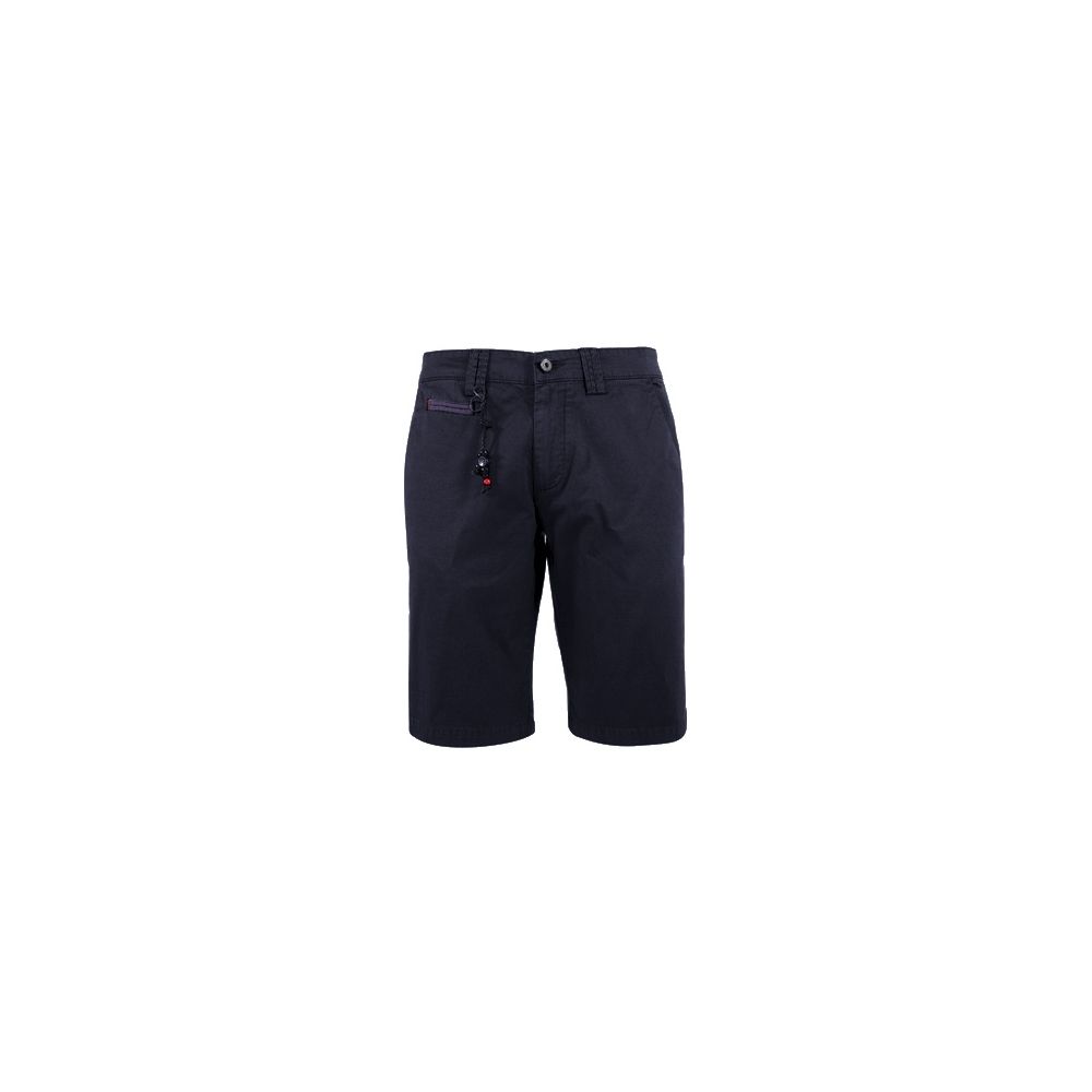 Yes Zee Chic Blue Cotton Bermuda Shorts for Men