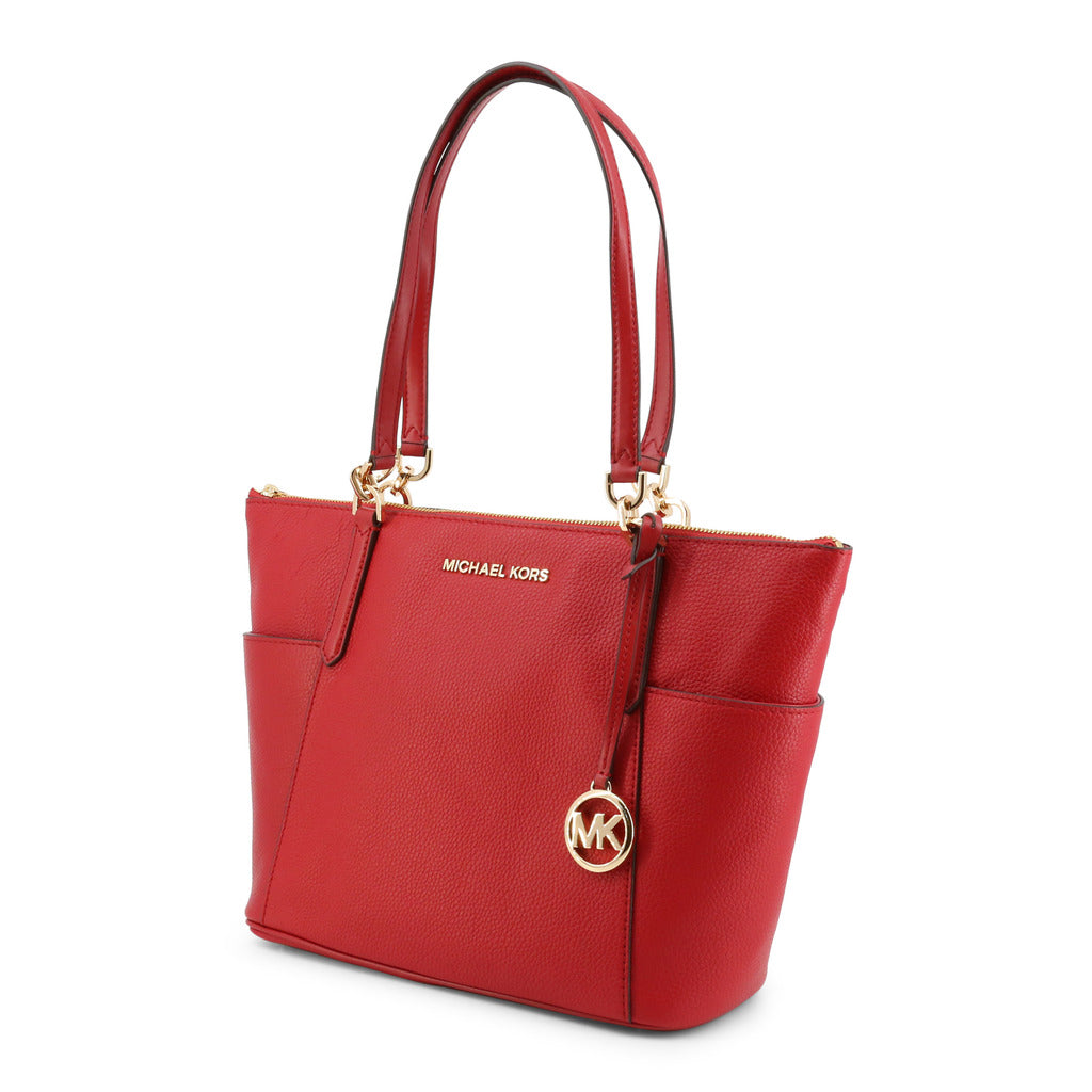 Women's East West Top Zip Tote Scarlet Red Saffiano Leather Bag | Michael Kors.jpg